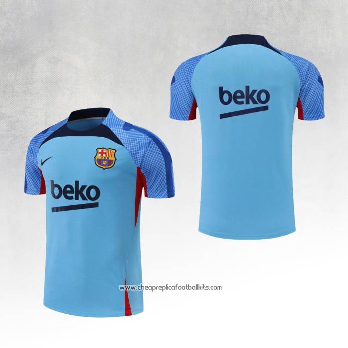 Barcelona Training Shirt 2022-2023 Blue